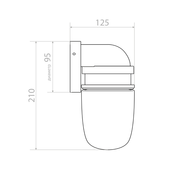 Настенное бра Covali WL-51505