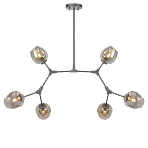 Люстра на штанге Loft LOFT-6 BK