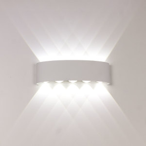 Уличный настенный светильник Am307 AM307-10X1W WH4000K