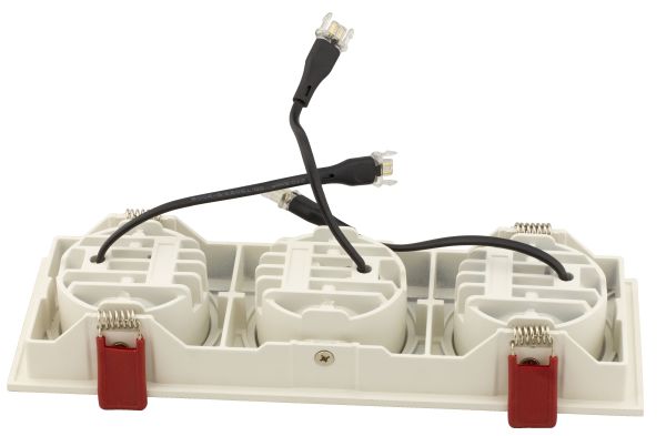 Встраиваемый светильник AM Group AM480-3 WH+WH 23,1W