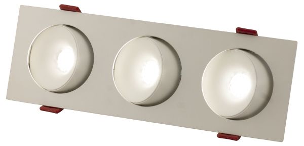 Встраиваемый светильник AM Group AM480-3 WH+WH 23,1W