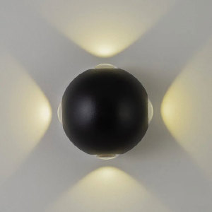 Уличный настенный светильник Am303 AM303-4X3 W BK 4000K