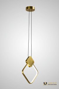 Светильник подвесной AM Group AM467 POLISHED GOLD