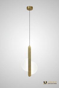 Светильник подвесной AM Group AM469 POLISHED GOLD