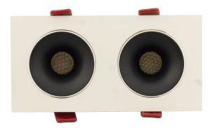 Встраиваемый светильник AM Group AM480-2 BK+WH 15,4W