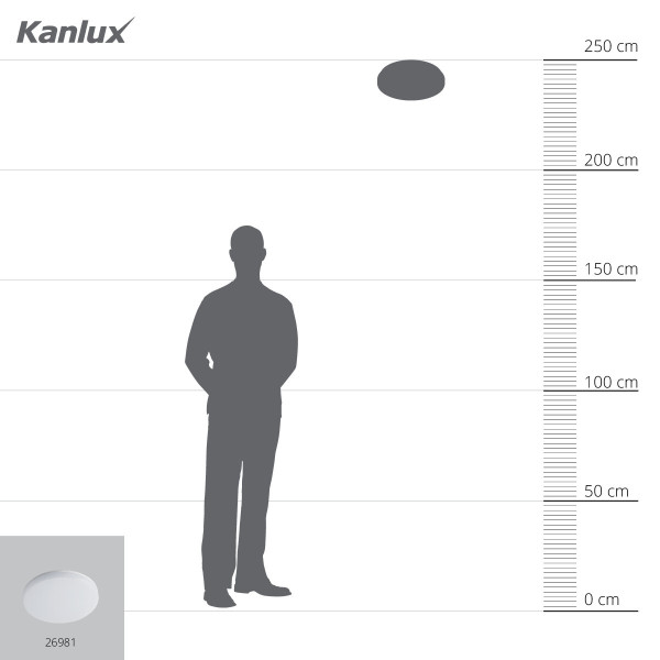 Уличный потолочный светильник Varso 26981