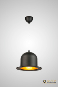 Светильник подвесной Am200 AM200 BK+GL