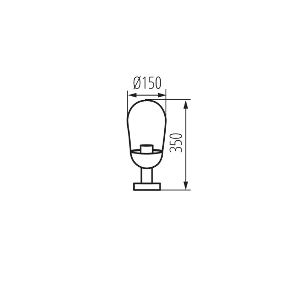 Уличный наземный светильник Liego 36534