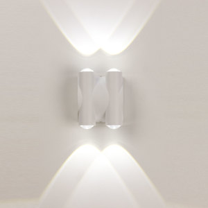 Уличный настенный светильник Am359 AM359-4X1W WH 4000K