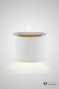 Настенный светильник Am11 AM116-2X3W WH+GL