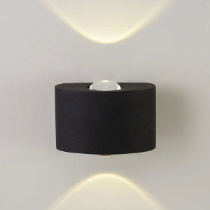 Уличный настенный светильник Am307 AM307-2X1 W BK 4000K