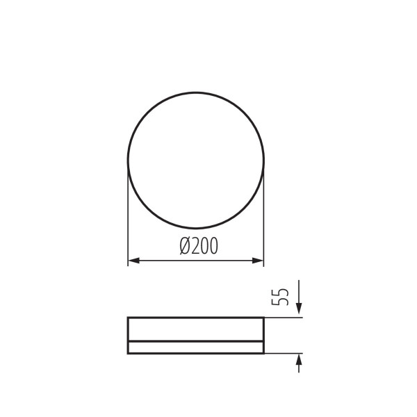 Уличный потолочный светильник Iper 37290
