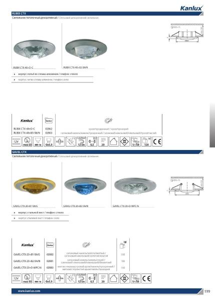 Встраиваемый светильник Rubix 2863