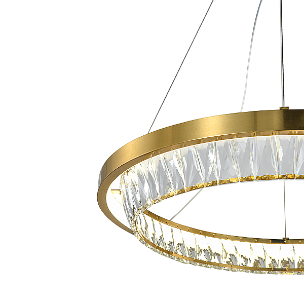 Подвесная люстра Riva V000102L 12045/1P Brass