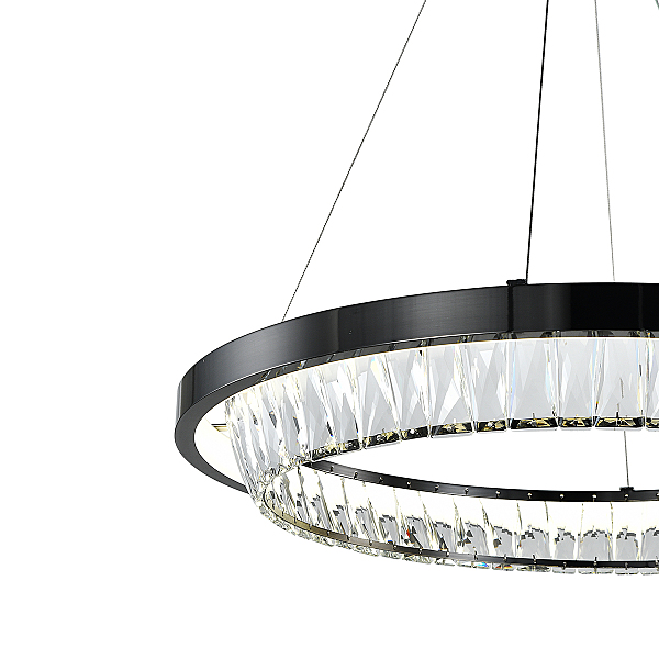 Подвесная люстра Riva V000103L 12045/1P Black