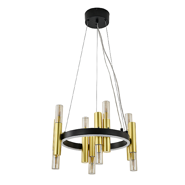 Подвесная люстра Fiamma V000106L 13027/8P Black