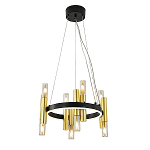 Подвесная люстра Fiamma V000106L 13027/8P Black