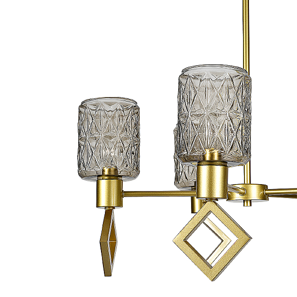 Люстра на штанге Preda V000469 13025/5R Gold