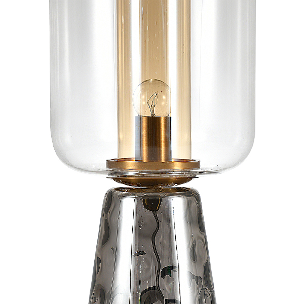 Настольная лампа Strego V000473 11045/1T Smoke