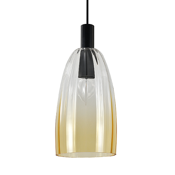 Светильник подвесной Soave V000494 11047/C/1P Amber