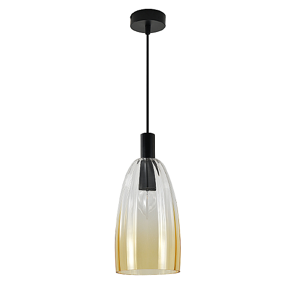Светильник подвесной Soave V000494 11047/C/1P Amber