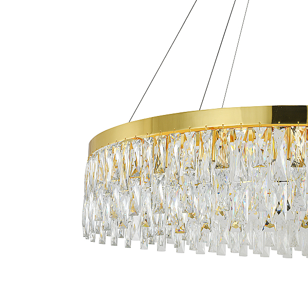 Подвесная люстра Anna V000496 12029/18P Gold