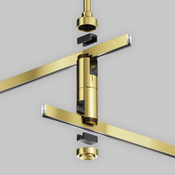 Монтажный элемент Accessories for tracks Flarity TRA159C-D1-BS