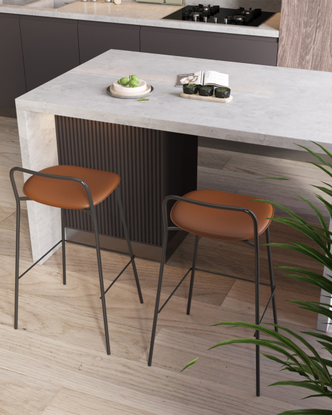 Барный стул Mantis 9083T brown