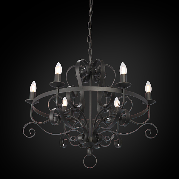 Подвесная люстра Zoe RS109/8MT