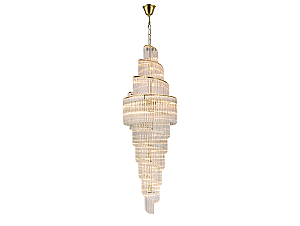 Люстра каскадная 8900 8954/C gold