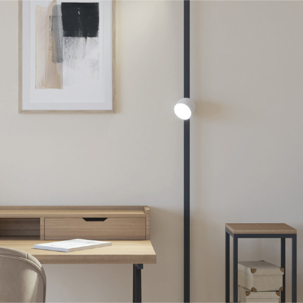 Трековый светильник Belty Spot DK5543-WH+BK