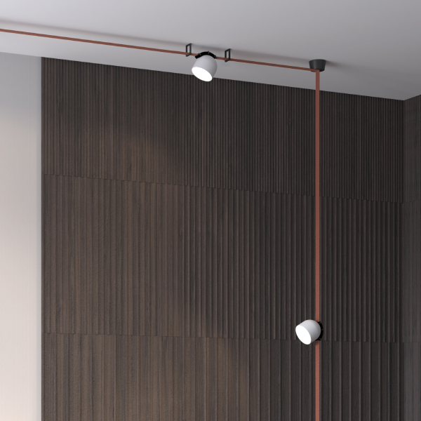 Трековый светильник Belty Spot DK5543-WH+BK