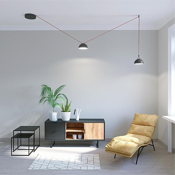 Трековый светильник Belty Flow DK5561-BK