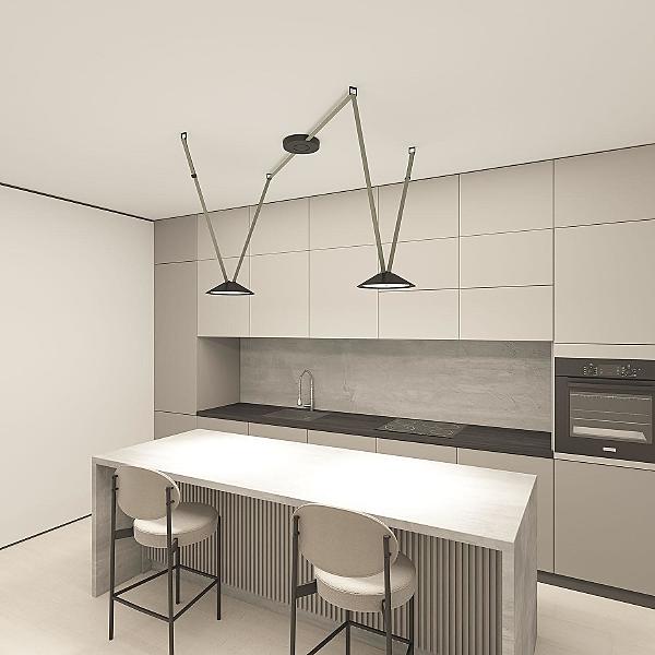 Трековый светильник Belty Flow DK5565-BK