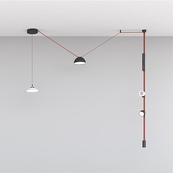 Трековый светильник Belty Flow DK5565-WH+BK