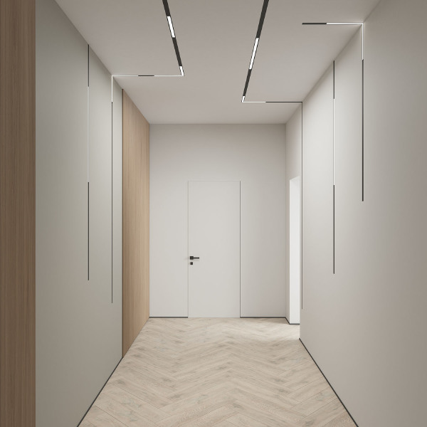 Трековый светильник Smart Linear DK8015-BK