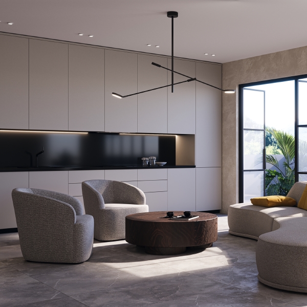 Люстра на штанге Fad MOD070CL-L15B3K1