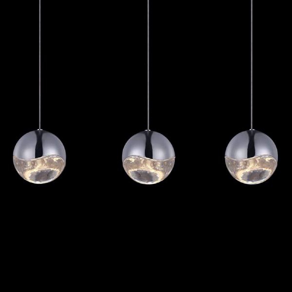 Светильник подвесной Globo SD3301-3 nickel