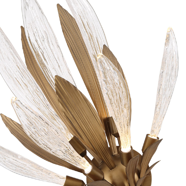 Настенное бра RP168416 W168416-7 bronze/clear