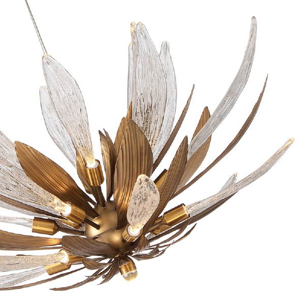 Подвесная люстра RP168416 RP168416-19 bronze/clear