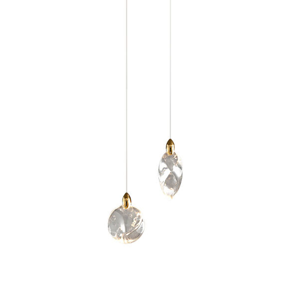 Светильник подвесной Colvin MT9176-2H titanium gold