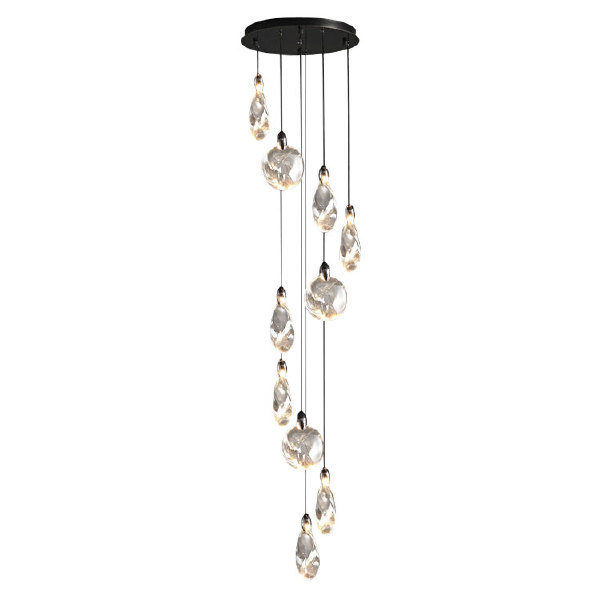 Светильник подвесной Colvin MT9176-10H pearl black