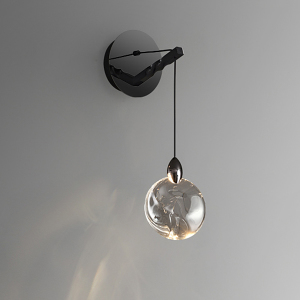 Настенное бра Colvin MT9176-1WB pearl black