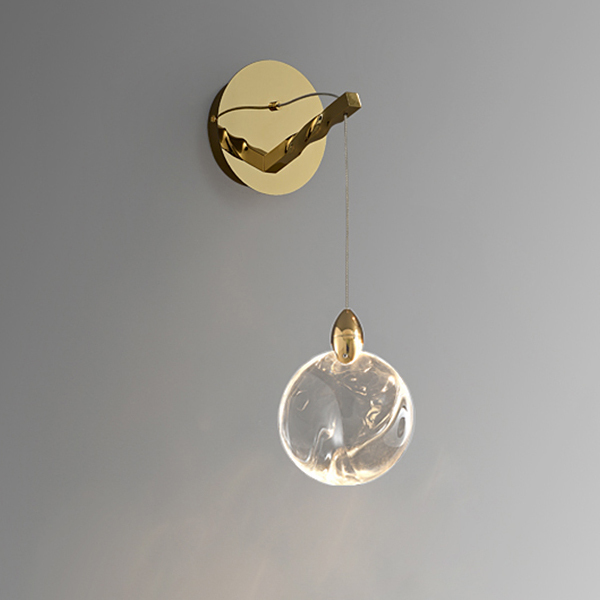 Настенное бра Colvin MT9176-1WB titanium gold