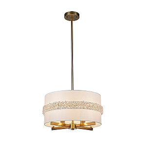 Люстра на штанге Effetto V000514 13030/4R Brass