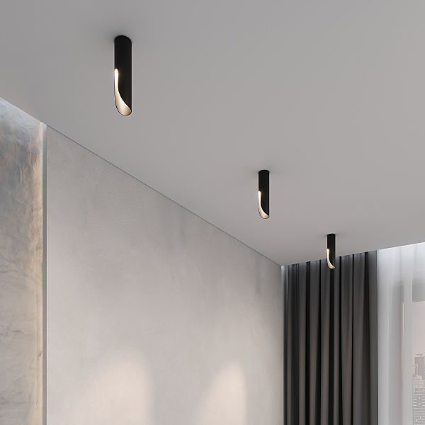 Накладной светильник Apex 25113/LED 7W 3000K черный