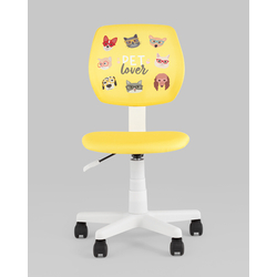 Компьютерное кресло ЛОЛО 5256D-W Pet yellow