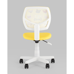 Компьютерное кресло ЛОЛО 5256D-W Pet yellow