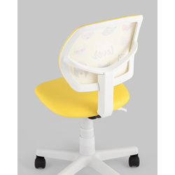 Компьютерное кресло ЛОЛО 5256D-W Pet yellow