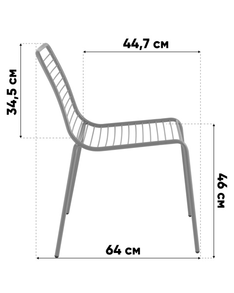 Обеденный стул Stool Group LV-106-7036